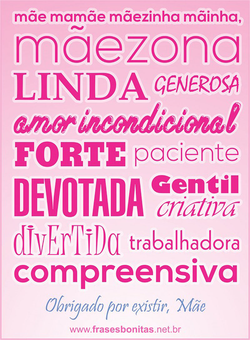 Todas as qualidades de uma Mãe!